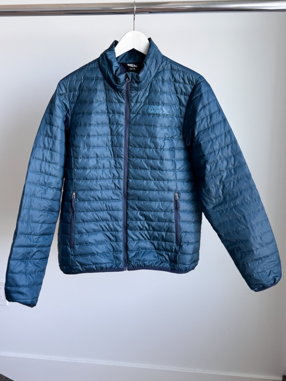 Eddie Bauer Teal 650 Down Fill CirrusLite Lightweight Puffer Jacket M Gorpcore